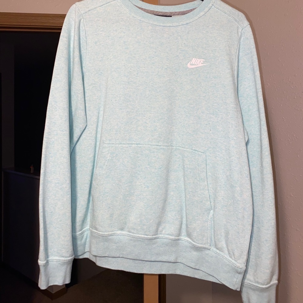 Teal Nike pull over